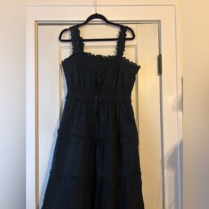 Gap x Doen black eyelet lace sundress size M